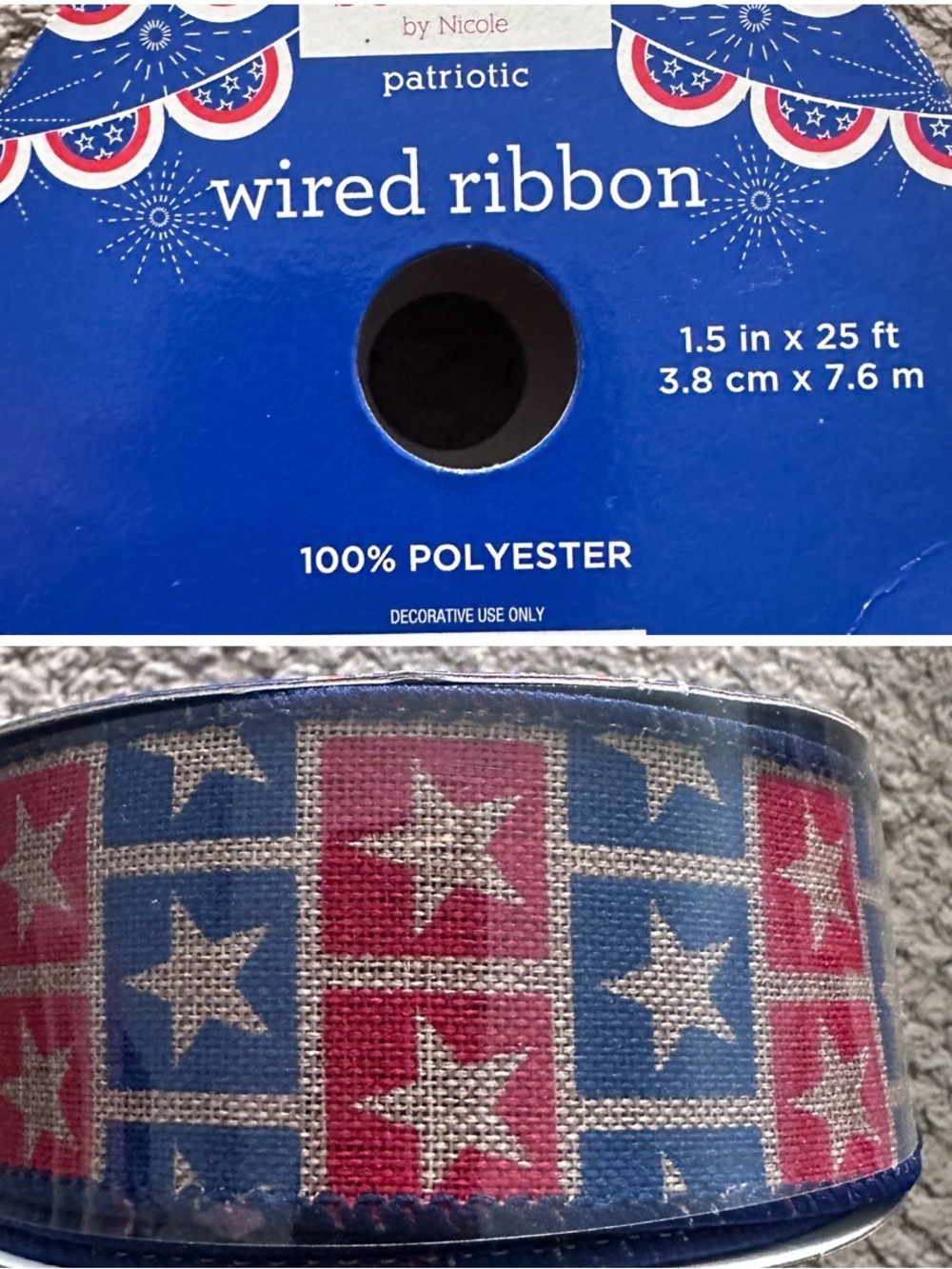 NEW- Assorted Decorative Ribbon Bundle - Picture 2 of 10